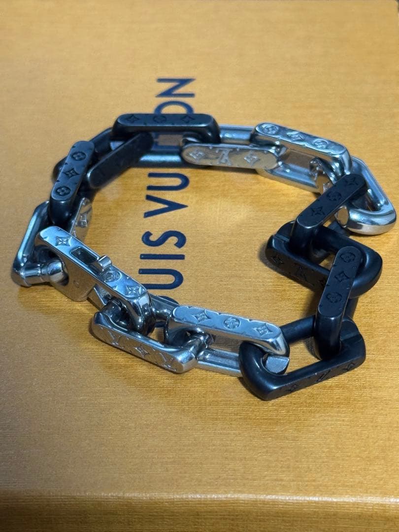 K*様 ルイヴィトン　モノグラム　チェーン　ブレスレット　Mサイズ