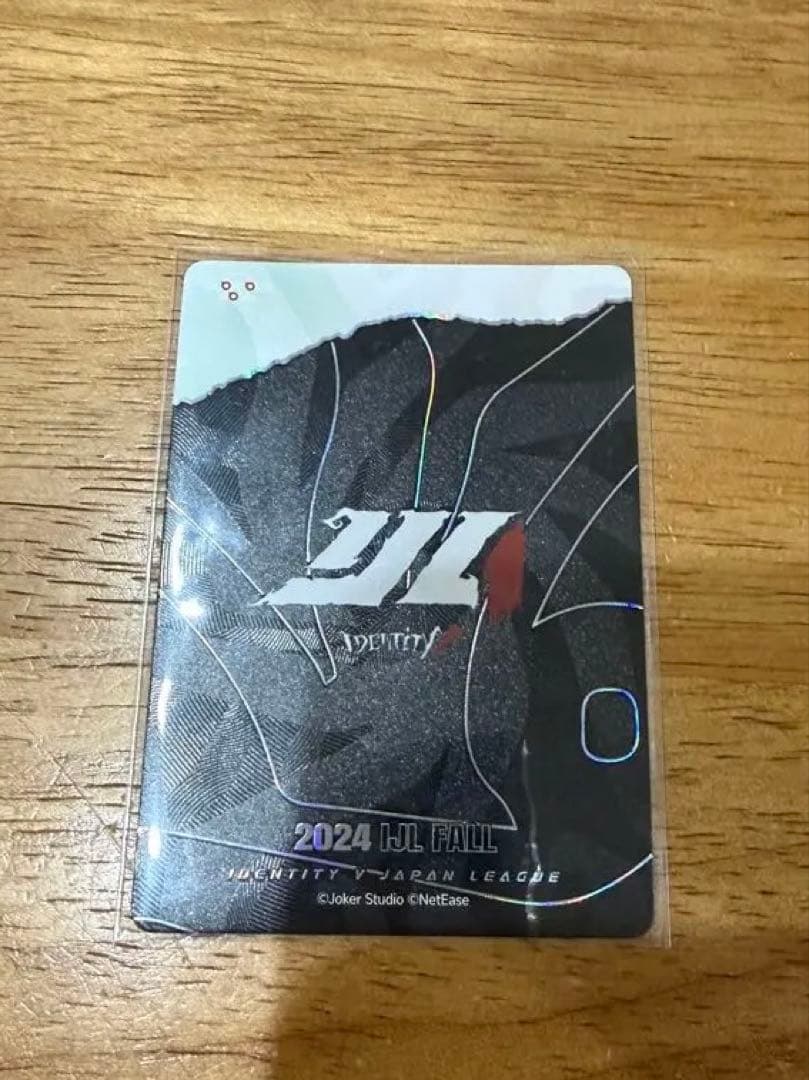 第五人格　IJLカード　FENNEL Hasha 覇者　複製サイン