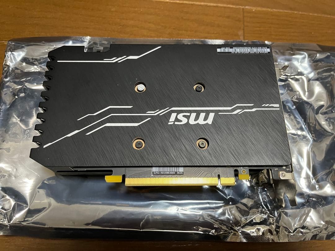 グラフィックボード・グラボ・ビデオカード MSI GeForce RTX 2060 Ventus XS OC