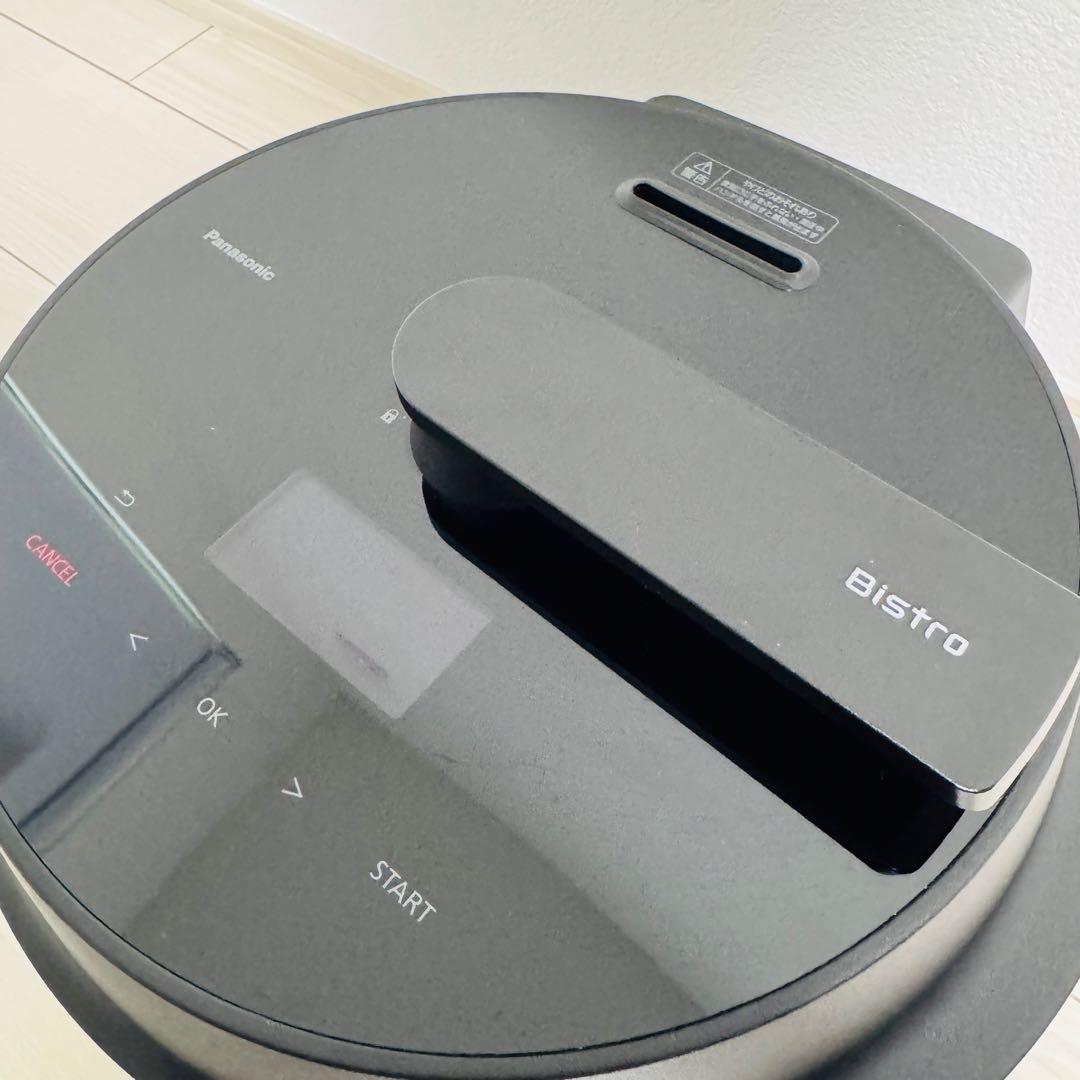 極美品！Panasonic NF-AC1000 電気圧力鍋 黒　オートクッカー