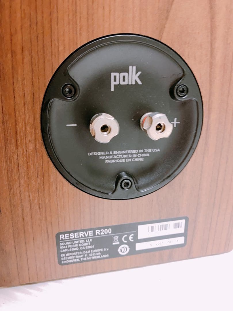 polk audio ペアスピーカー RESERVE R200