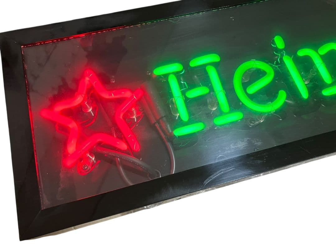 ハイネケン ネオンサイン 看板 レトロ ネオン管 店舗 ディスプレイ インテリア