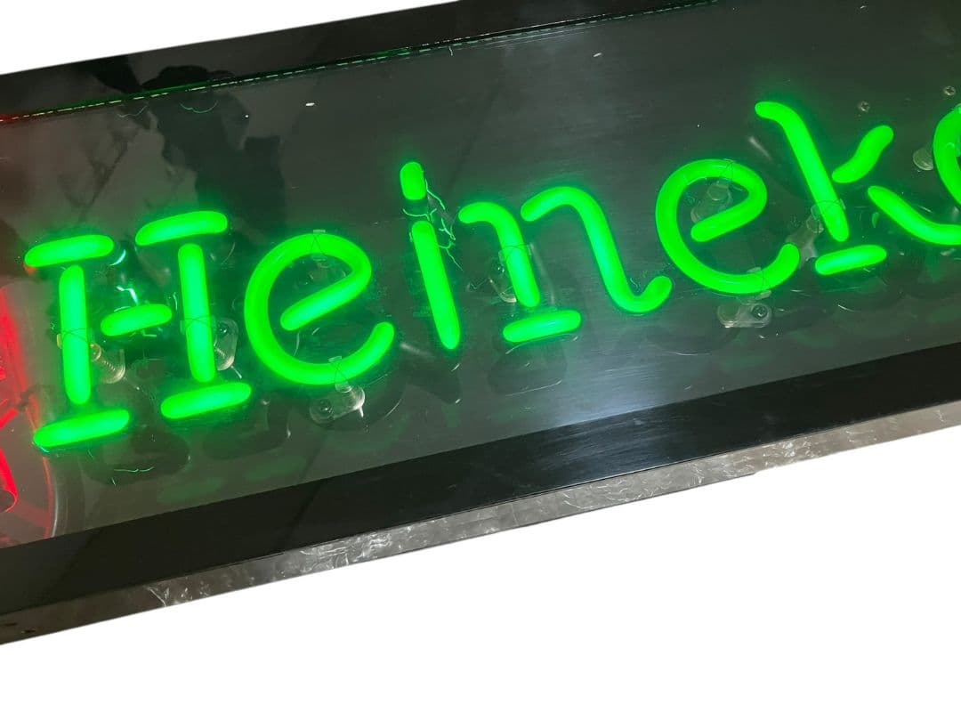ハイネケン ネオンサイン 看板 レトロ ネオン管 店舗 ディスプレイ インテリア