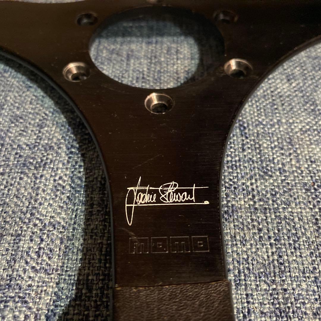 【送料込】希少品☆美品☆MOMO ジャッキー・スチュワート ステアリングホイール