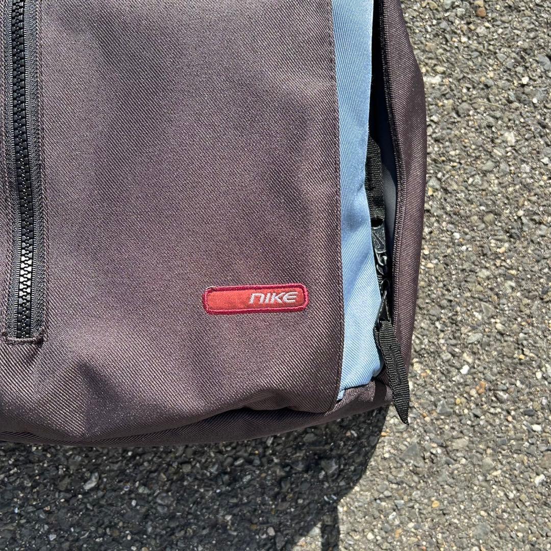 90s NIKE 銀タグ　ショルダーバッグ　メッセンジャーバッグ　usa y2k