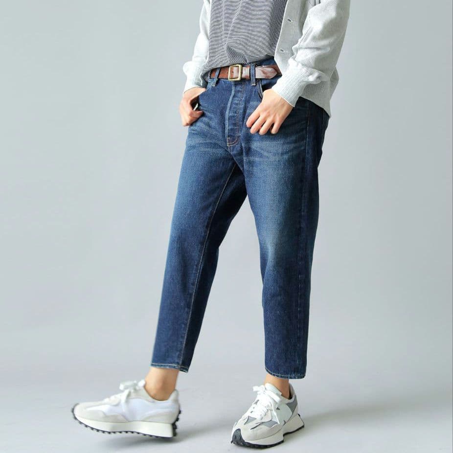 美品◆R & D.M.Co- オールドマンズテーラー クロップドデニム パンツ