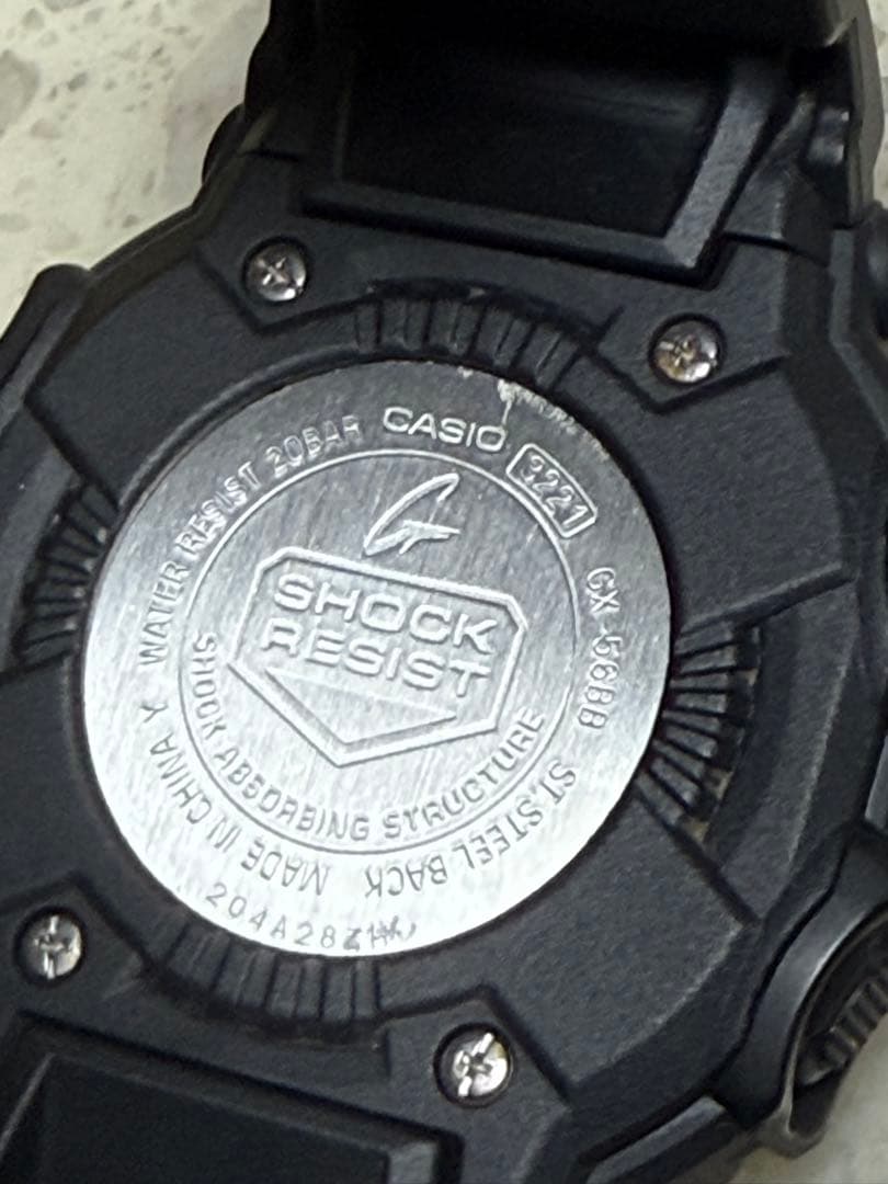 CASIO G-SHOCK GX-56BB 稼動品