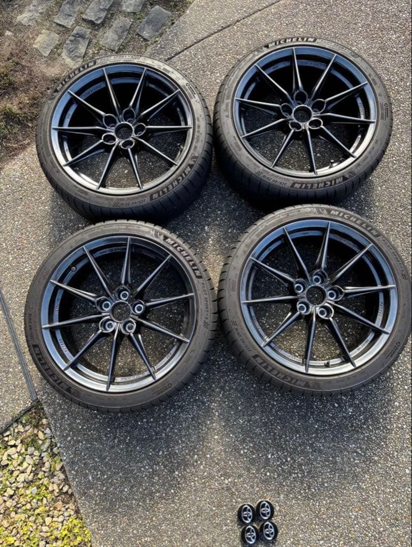 GRヤリス RZ ハイパフォーマンス 純正 BBS タイヤホイール4本セット