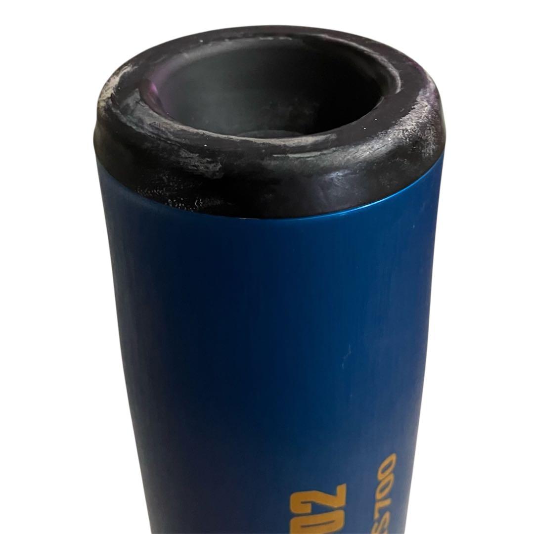 美品 ミズノ 軟式用 金属バット VKONG02 限定カラー 83㎝ ケース付き