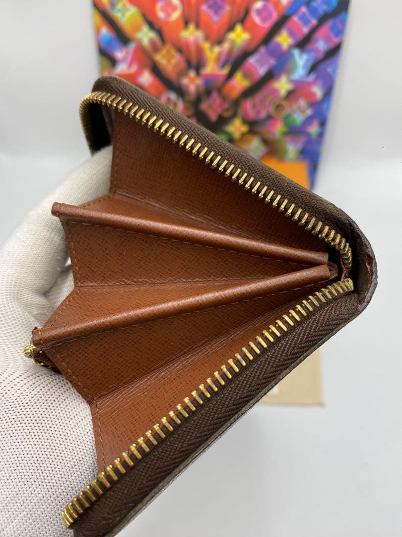 ルイヴィトン モノグラム ジッピーウォレット 長財布 ブラウンMI2173