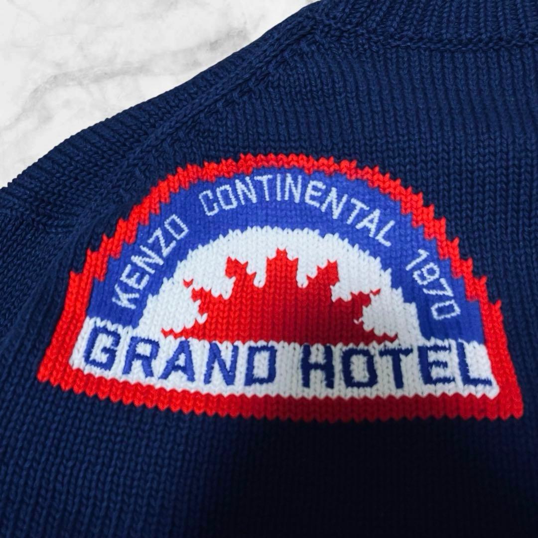 美品✨ ケンゾー 手刺繍　ニットセーター　KENZO Travel 24SS