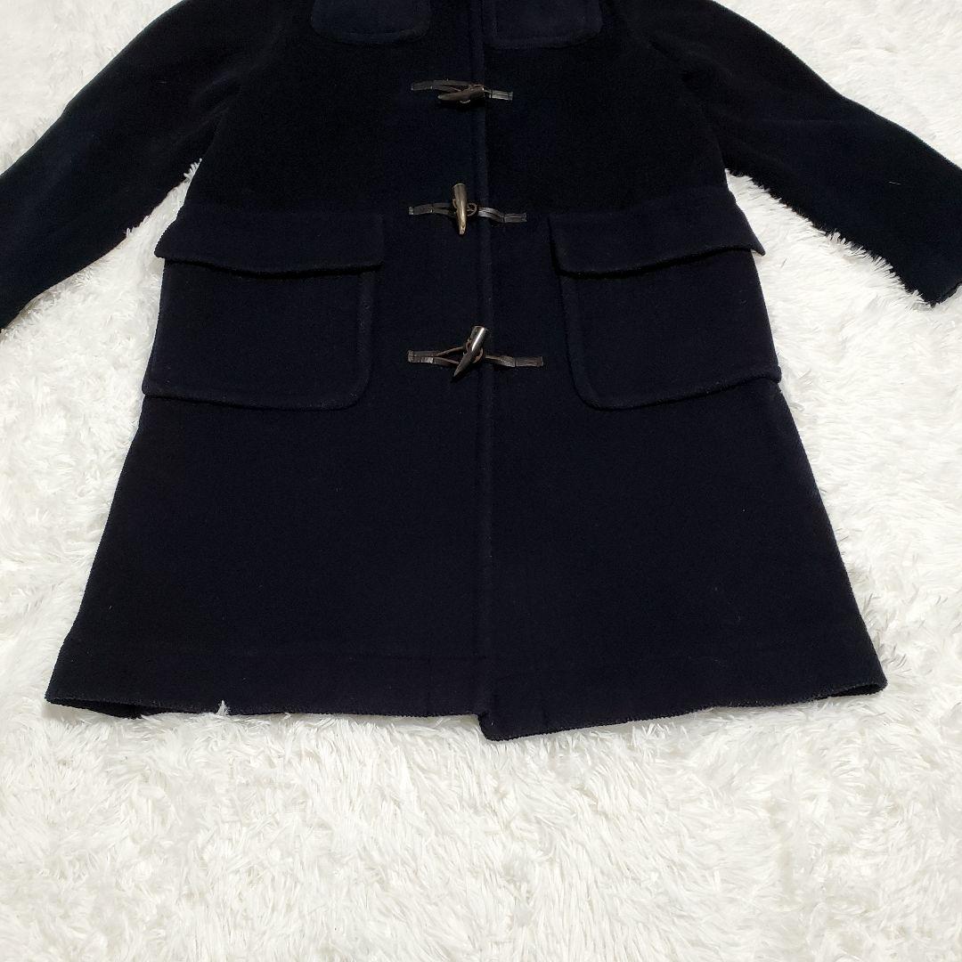 BURBERRYS　ダッフルコート　ノバチェック　フード　ダークネイビーゆっか様