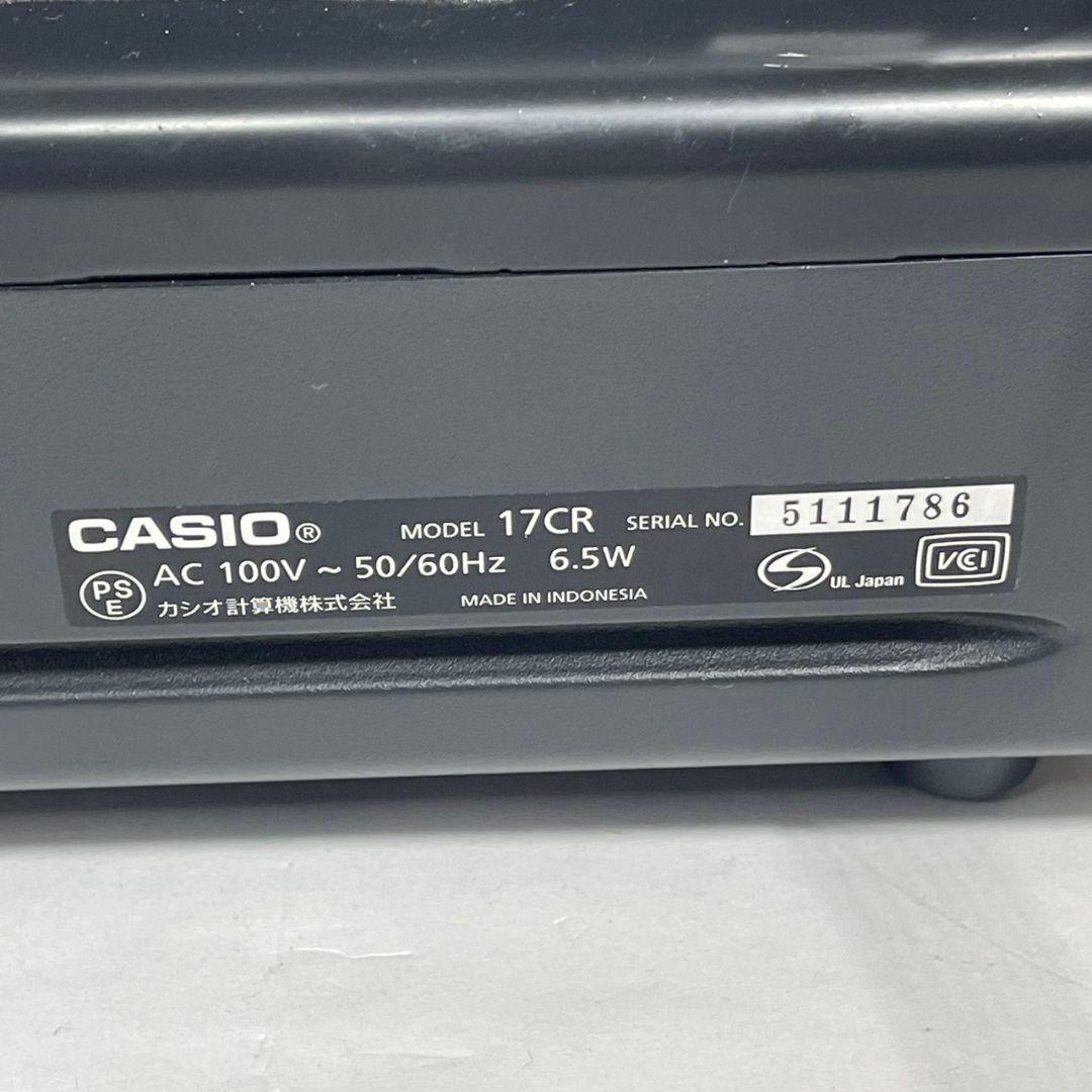 CASIO コンパクトレジスター 17CR