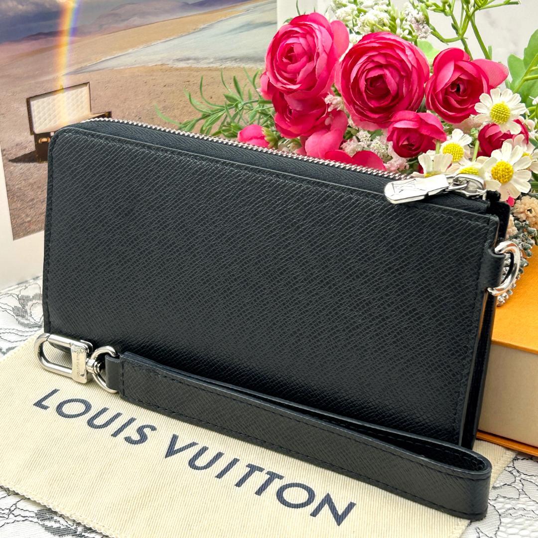 ★未使用級★　ルイヴィトン　タイガ　ジッピードラゴンヌ　長財布