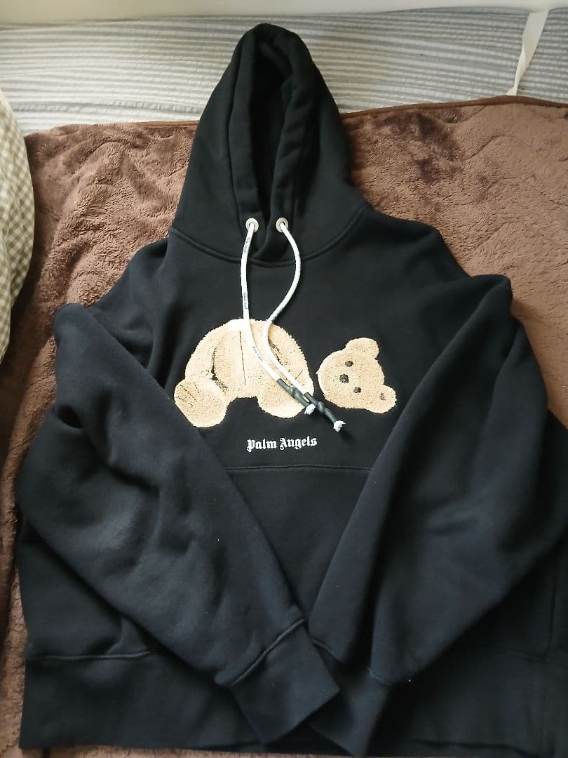 chuky。Palm Angels ブラックパーカー M
