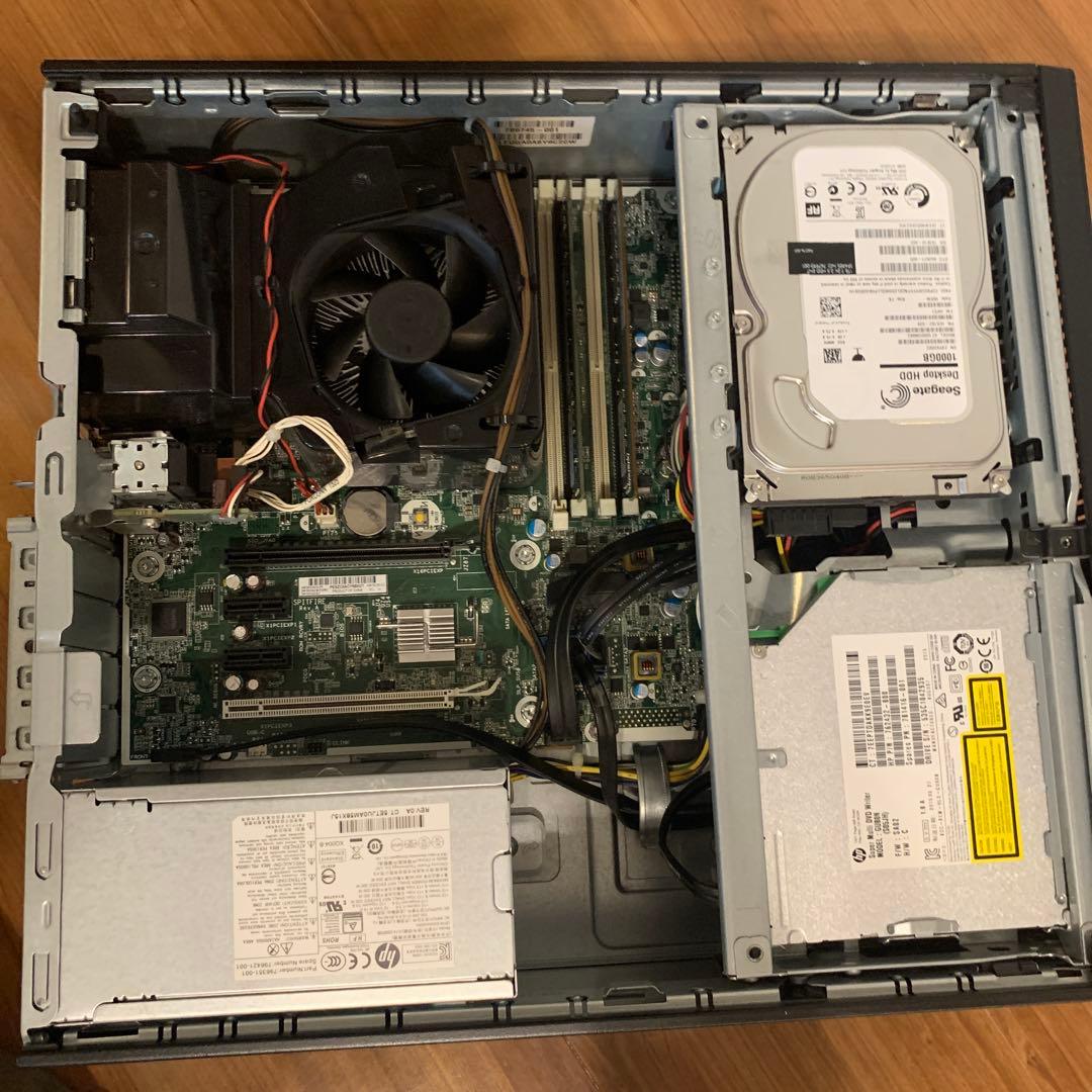 Hp EliteDesk800G2 i7-6700メモリ12GB Office