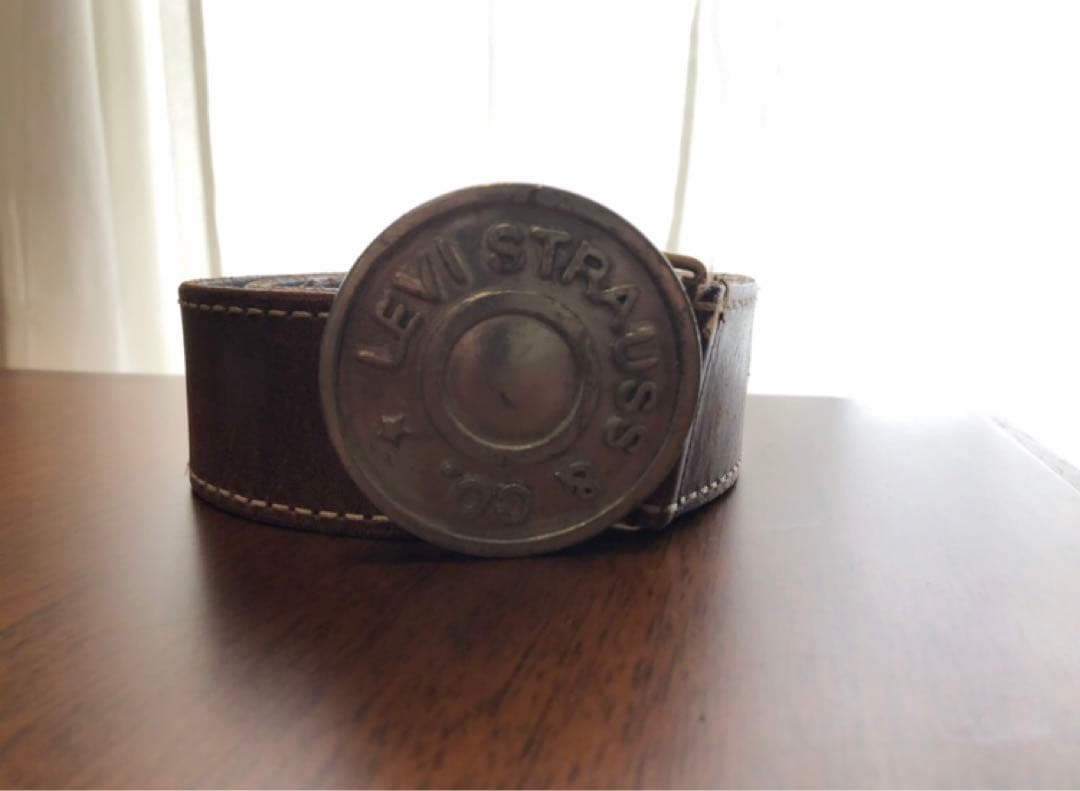 リーバイス　ボタン型ベルト　ヴィンテージ