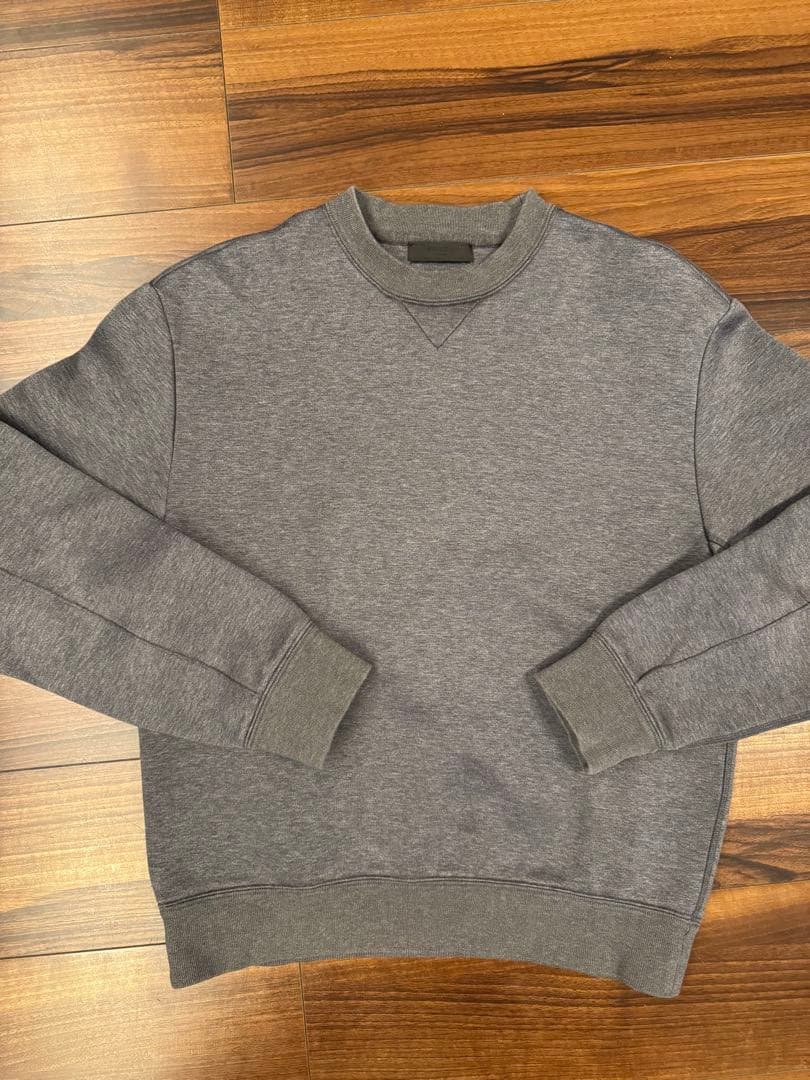 プラダ PRADA | 美品グレー クルーネック トレーナー スウェット
