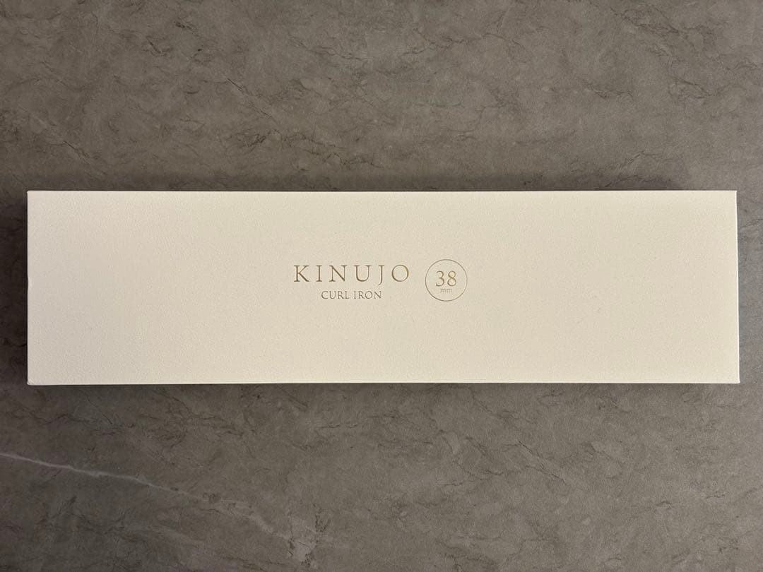 【美品】KINUJO カールアイロン　38mm