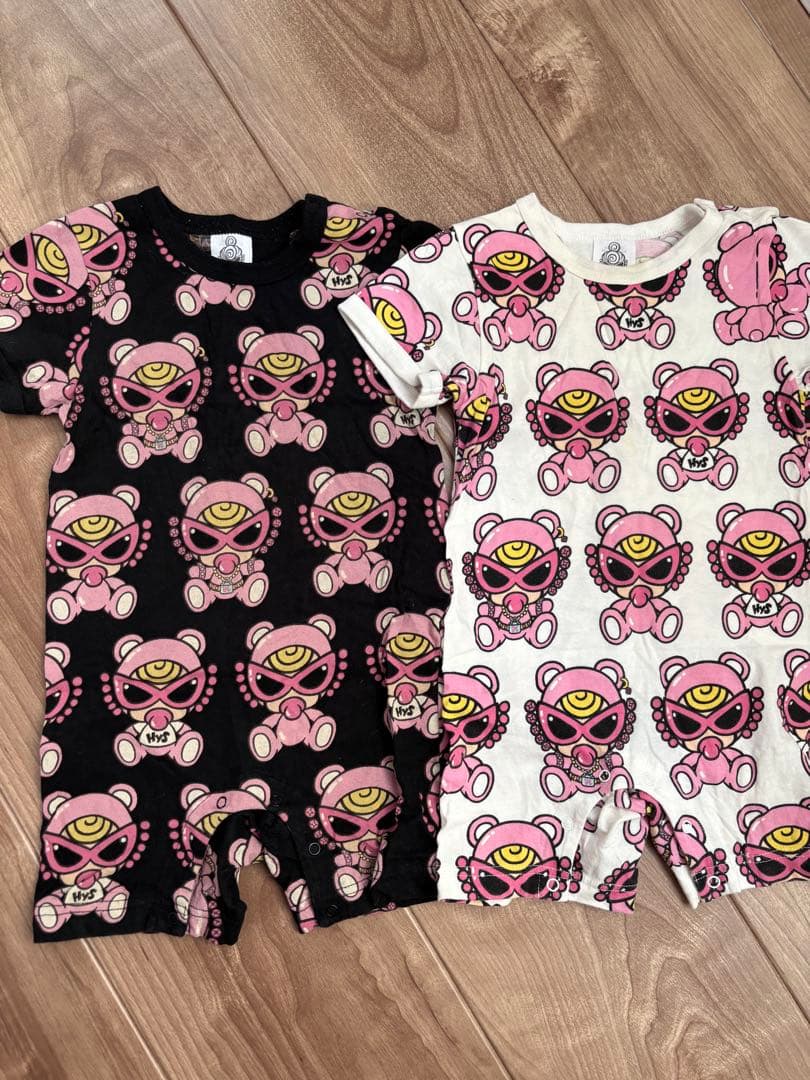 ヒスミニ ロンパース テディ