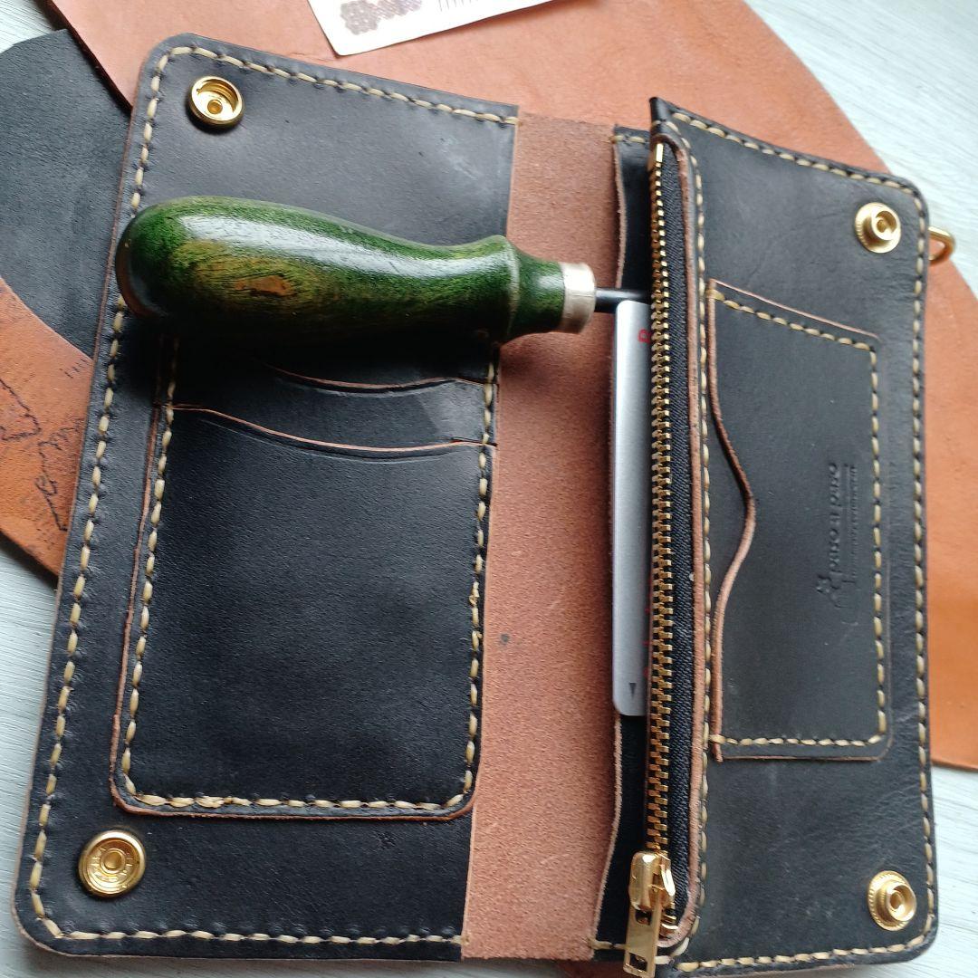 トラッカーウォレット　ロング　茶芯　42TALON