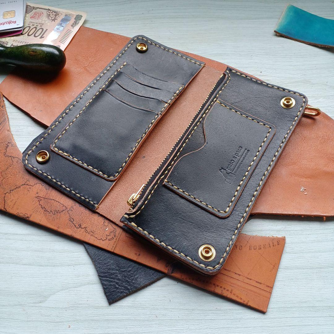 トラッカーウォレット　ロング　茶芯　42TALON