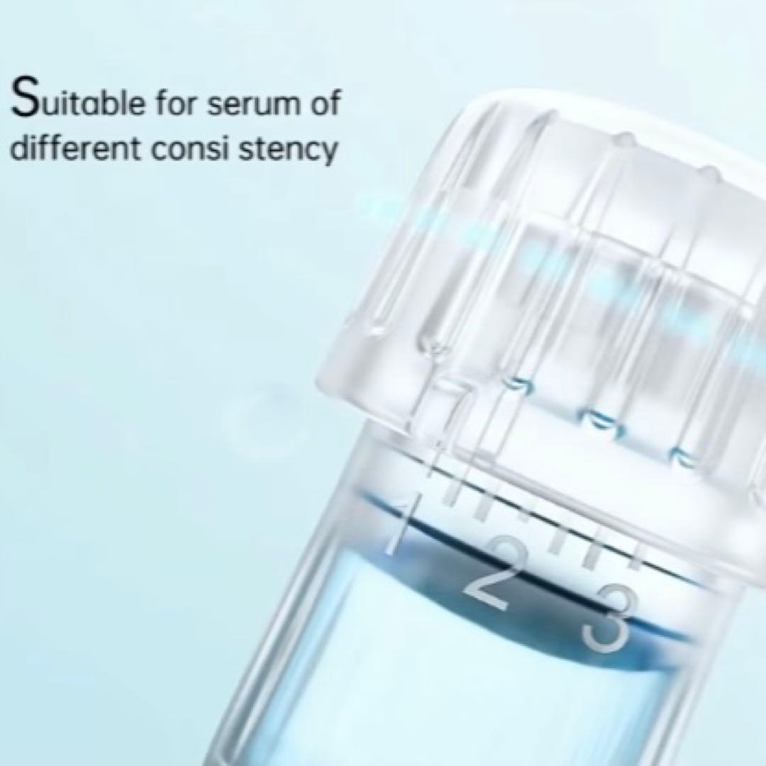 ao 最新EMS付きマイクロニードルペンとチップ30個付き