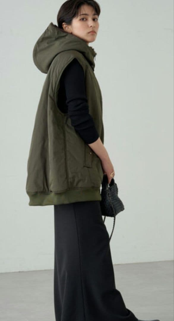 ラウンジドレス　ミリタリージレブルゾン　ベスト