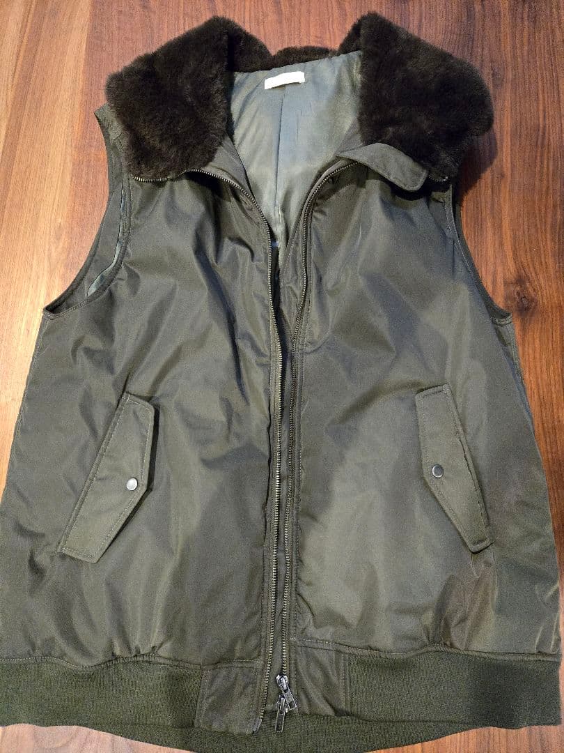 ラウンジドレス　ミリタリージレブルゾン　ベスト