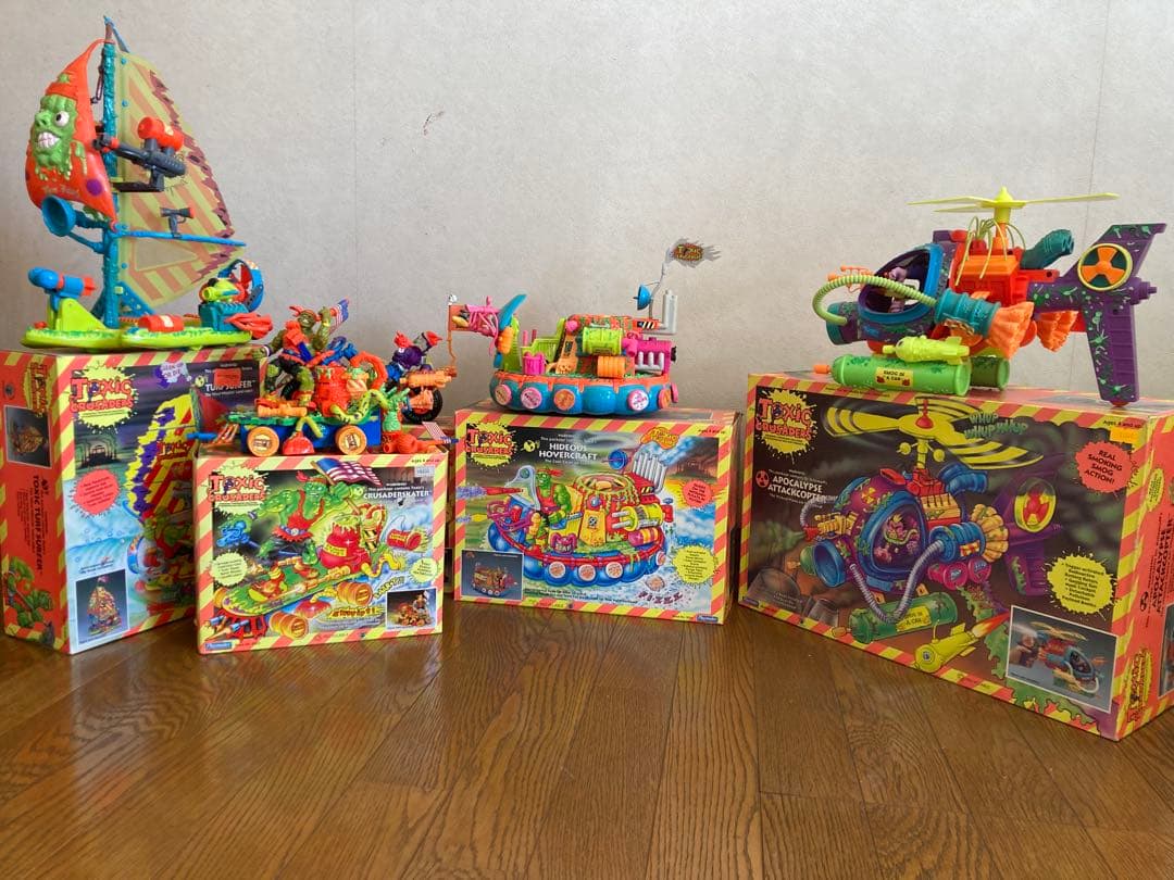 B級 US TOY 悪魔の毒々モンスター Toxic 5点セット