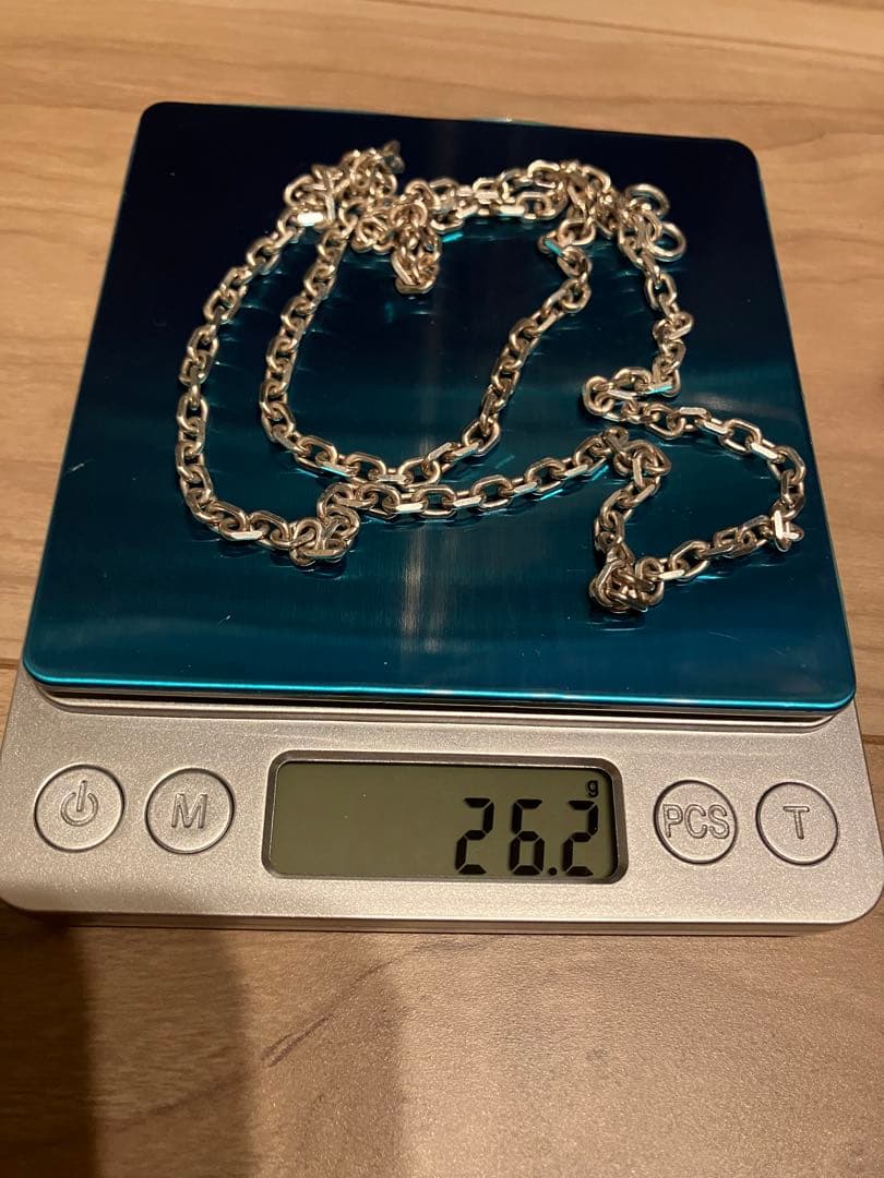 ゴローズ　上銀特大フェザー左向き＋太角チェーン＋オールドフック＋太陽メタルセット