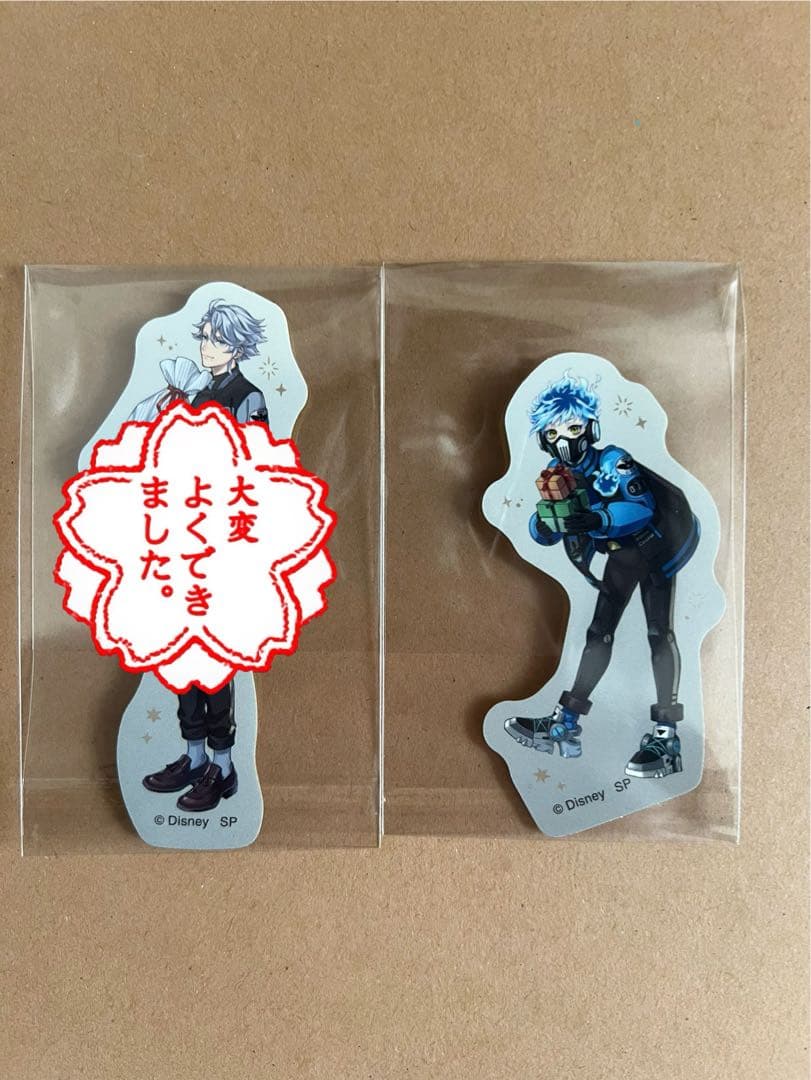 バラ売り可！ツイステ5周年特典・メタルカード・缶バッジ・ステッカー