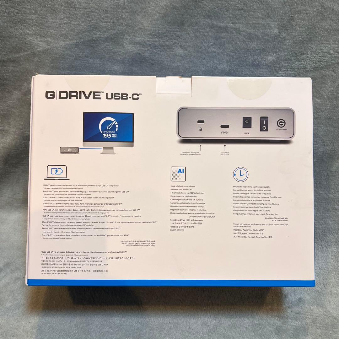 ウエスタンデジタル G-Drive USB-C 10TB