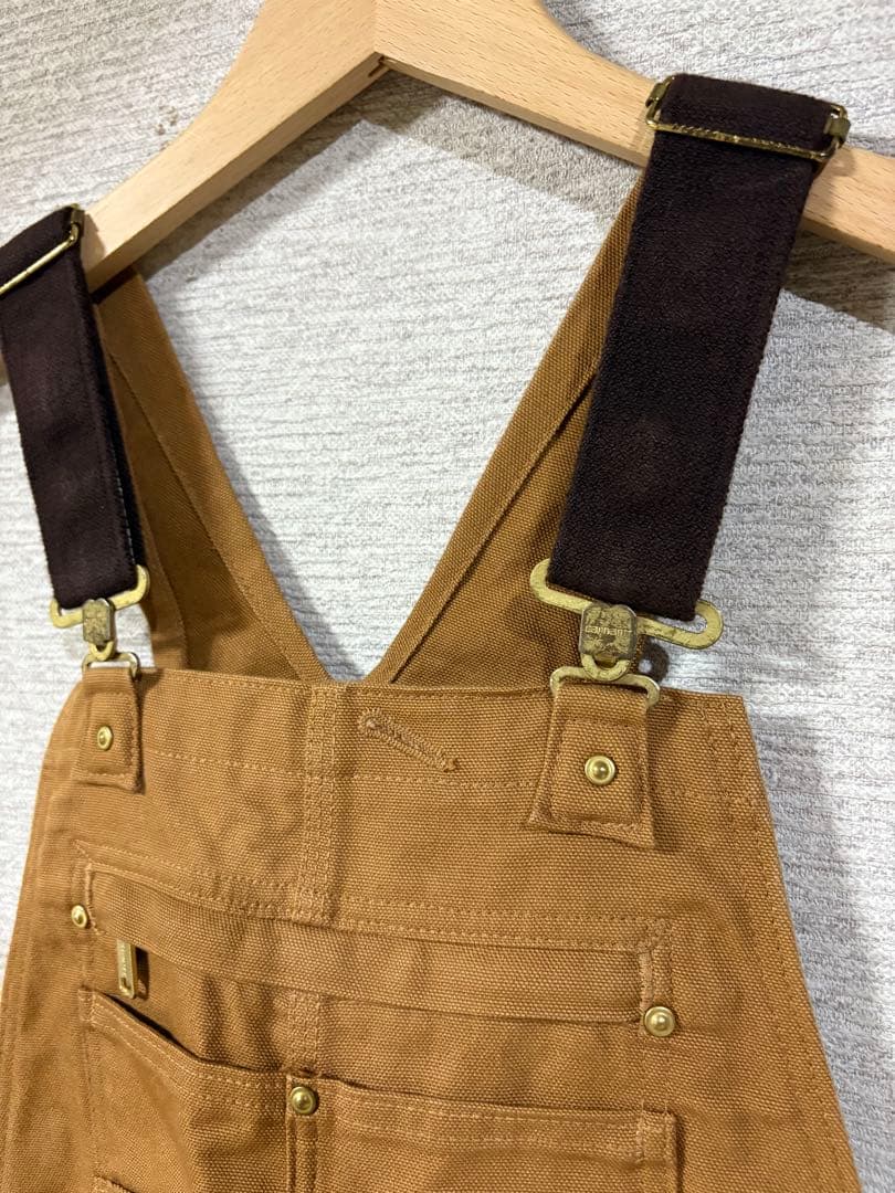 90s ビンテージ カーハート ダブルニー ダック オーバーオール 28 美品