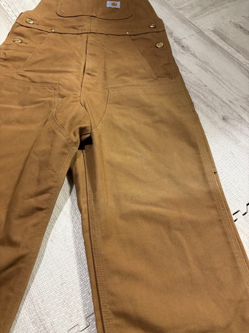 90s ビンテージ カーハート ダブルニー ダック オーバーオール 28 美品