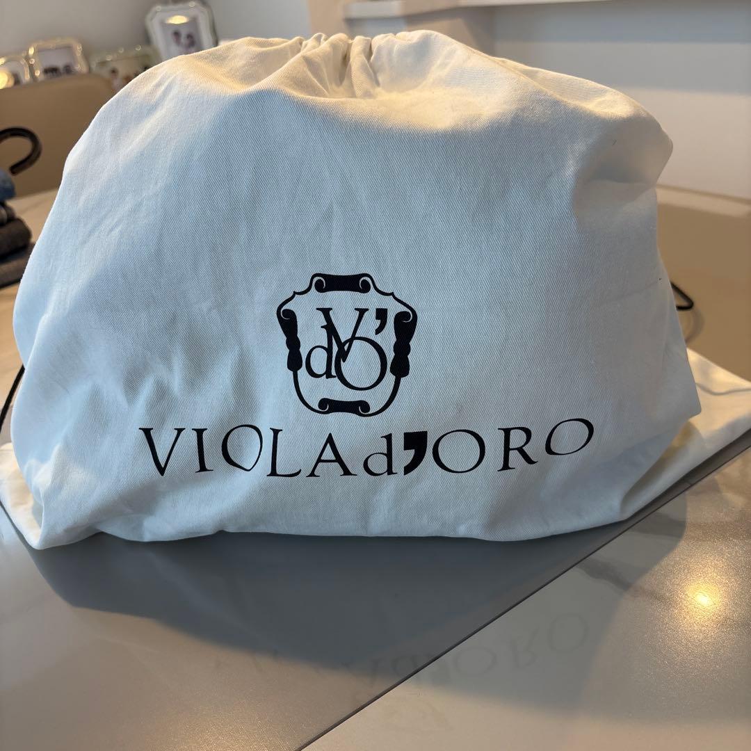 VIOLA d’ORO（FOXファー）バック グレージュ