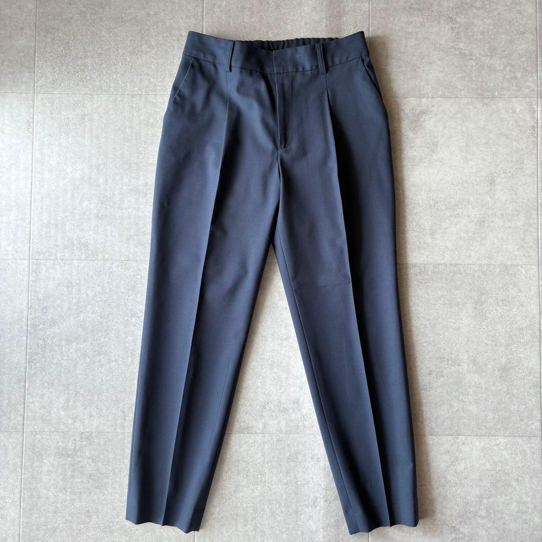 人気✨グリーンレーベルリラクシング カチリラ パンツスーツ 紺 38/36