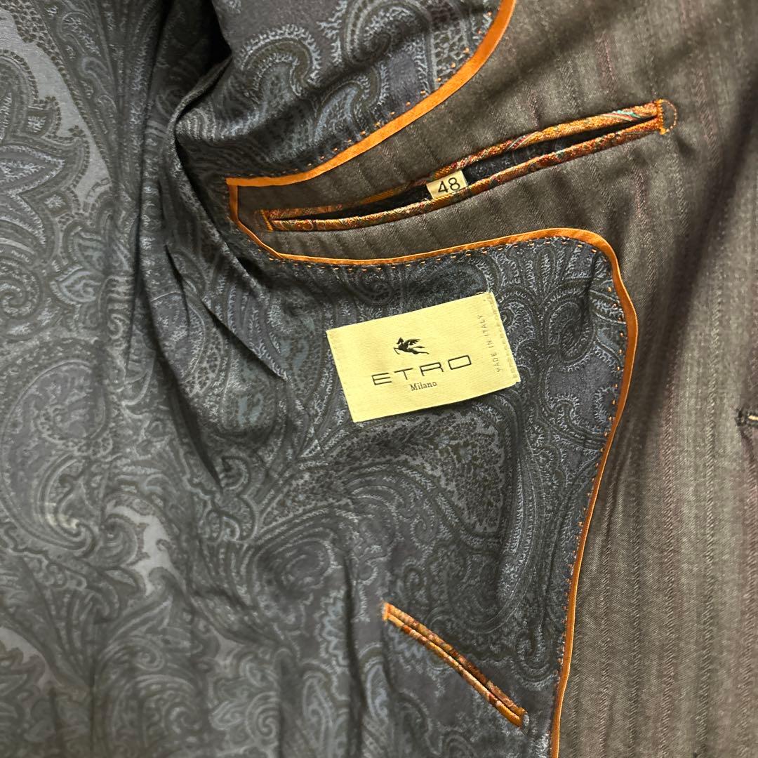 ETROスーツジャケット　ハンガー付き