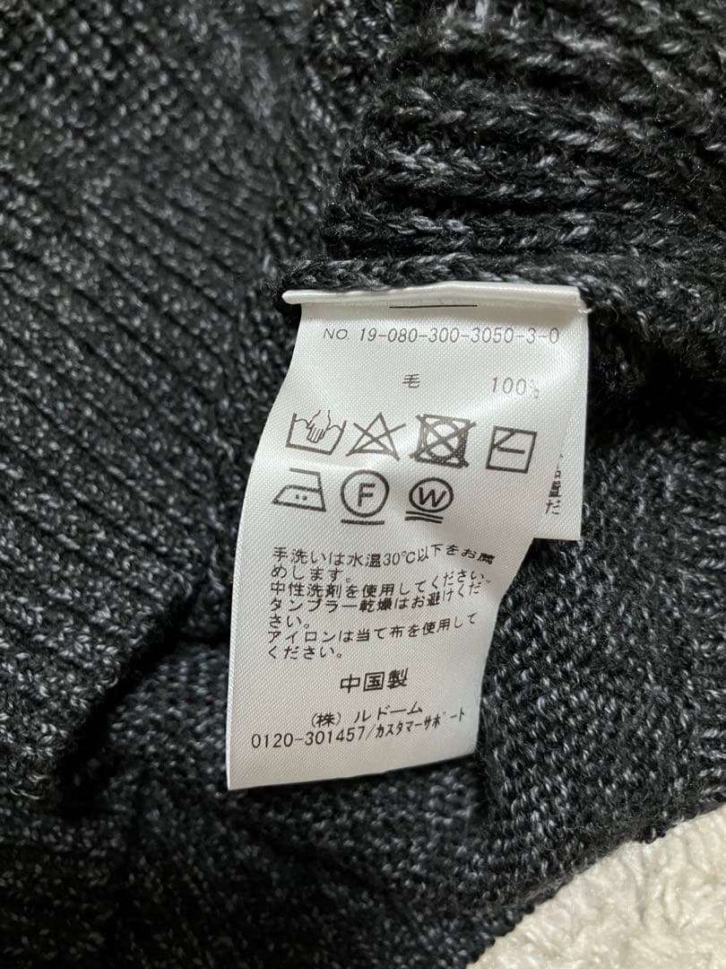 EDIFICE/ZEGNA BARUFFA LANE BORGAタートルネック