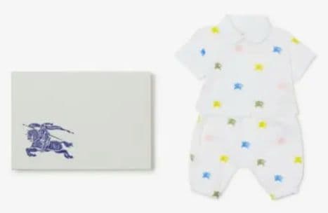 BURBERRY　バーバリー　ベビー服　セットアップ