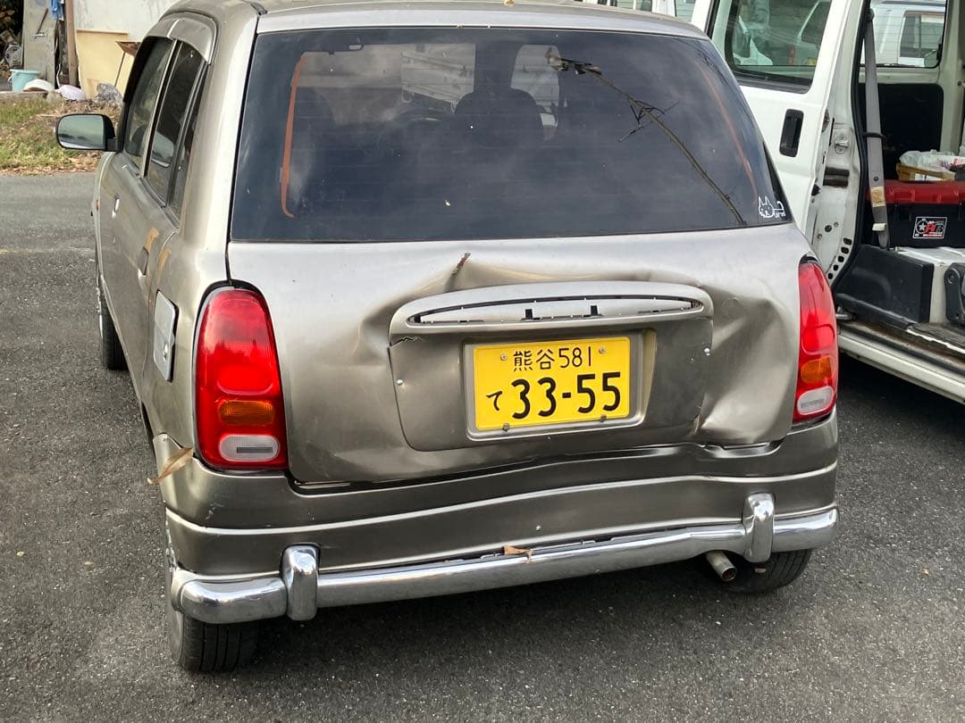 車検R8/4月　JB64ジムニー顔のようなL700Sミラジーノ雪ドリ　ミサイル