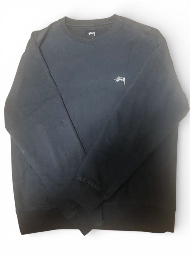 Stussy ブラック スウェット L