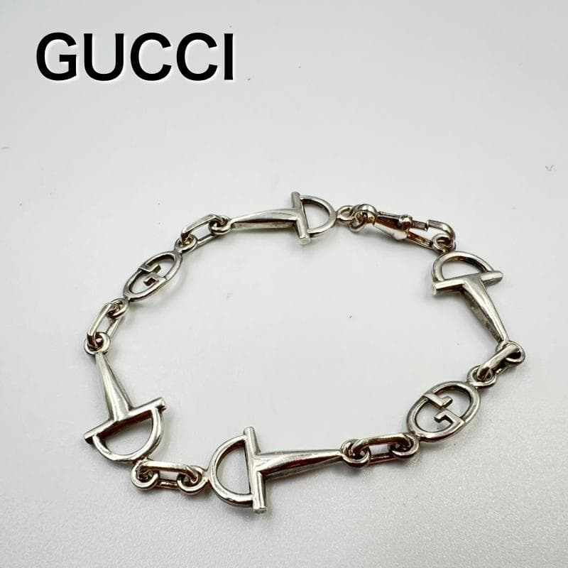 GUCCI ブレスレット ホースビット GG シルバー 925