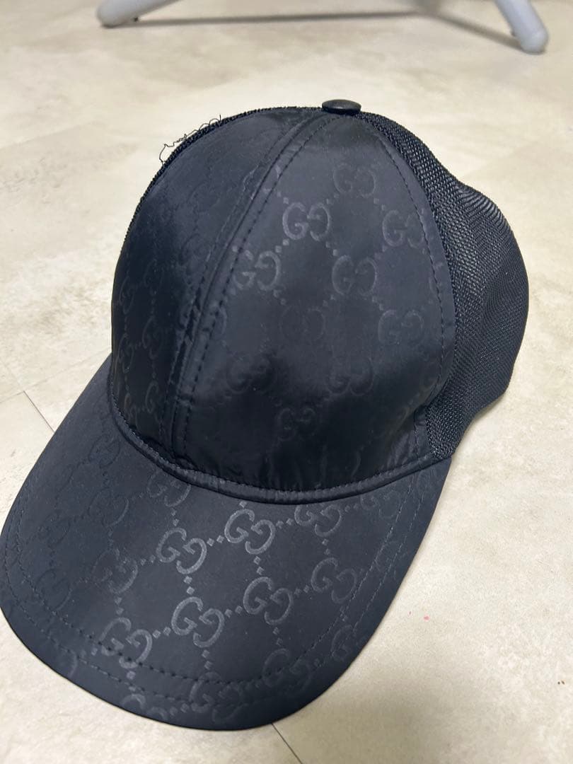 GUCCI ブラック キャップ