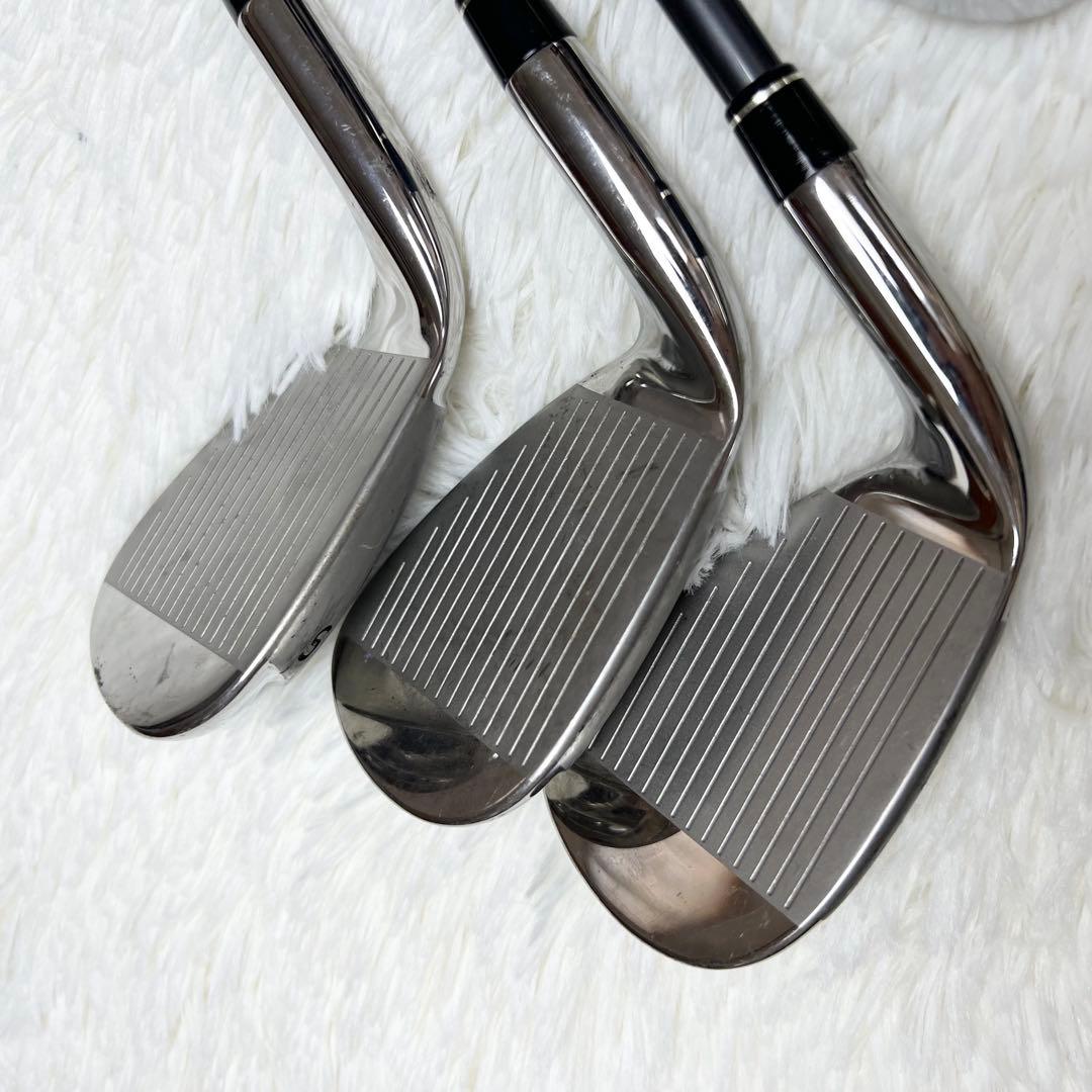 テーラーメイド バーナー スーパーラウンチ レディース アイアン 5本セット