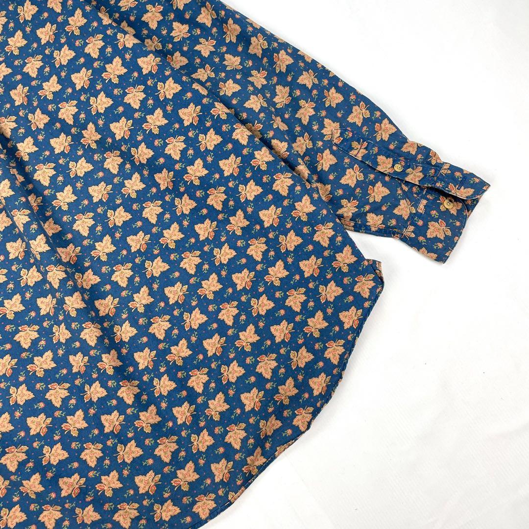 【抜群の存在感】 Christian Dior 花柄 シャツ 長袖 クラシック