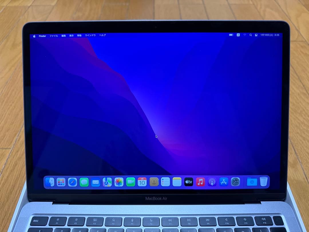 MacBookAir (M1, 2020) メモリ16GB容量512GB