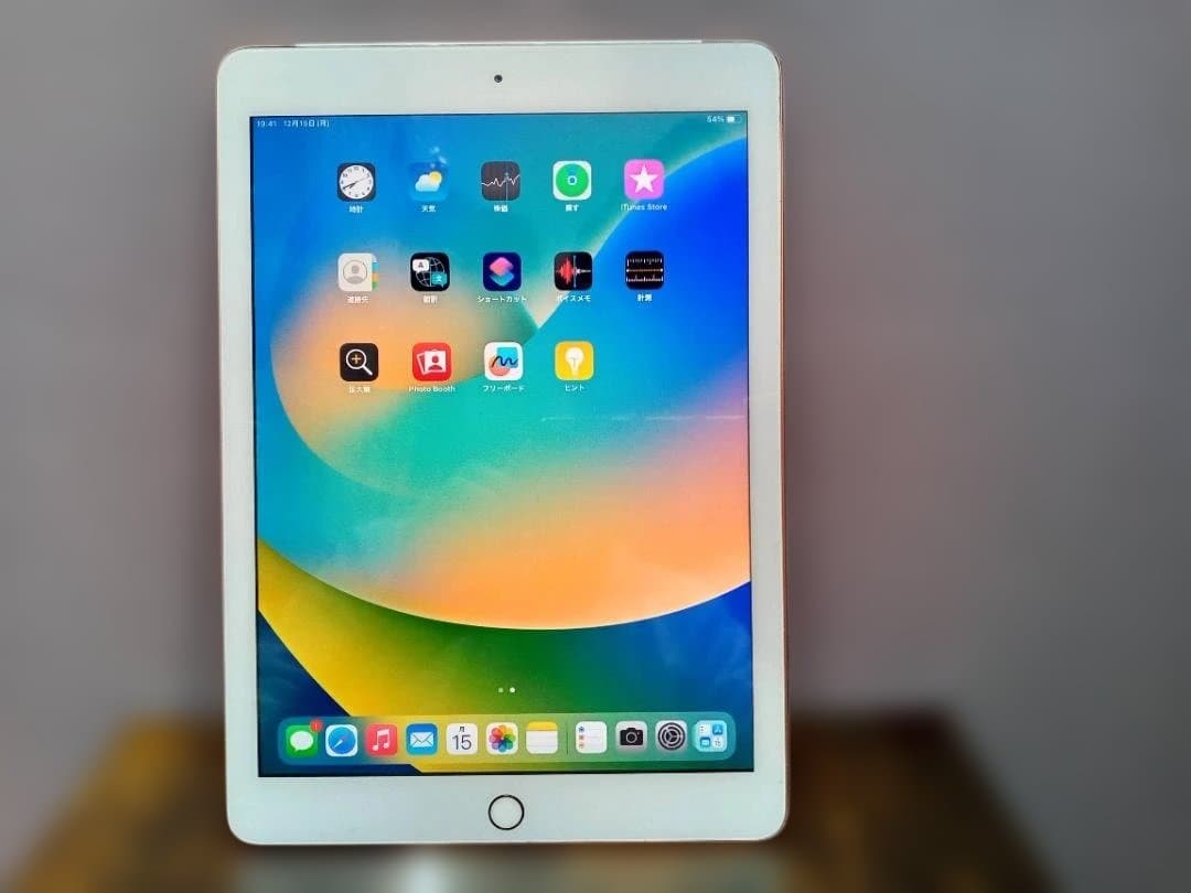 動作正常 iPad 第6世代 ゴールド SoftBank SIMフリー