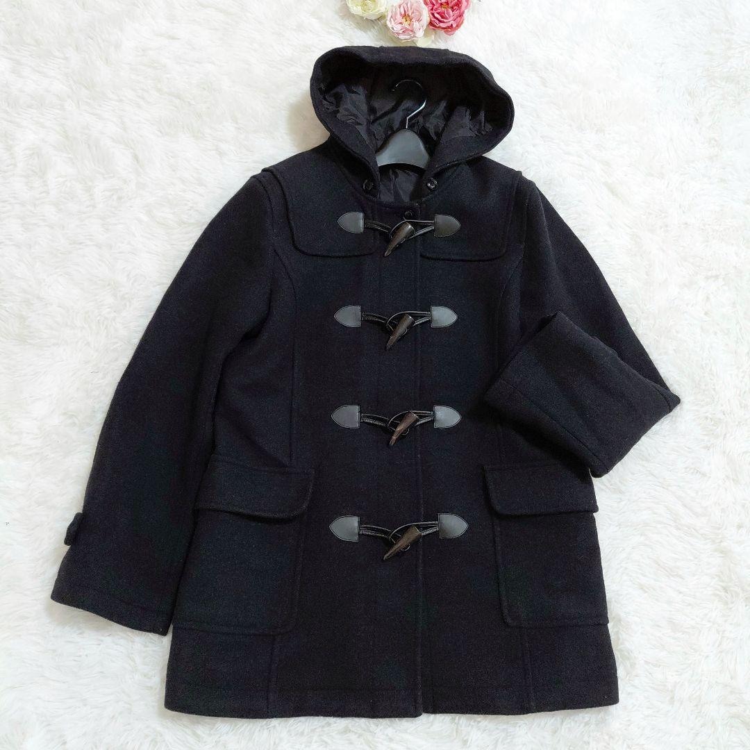 極美品✨ イーストボーイ Venus アンゴラ混 ダッフルコート フード 11