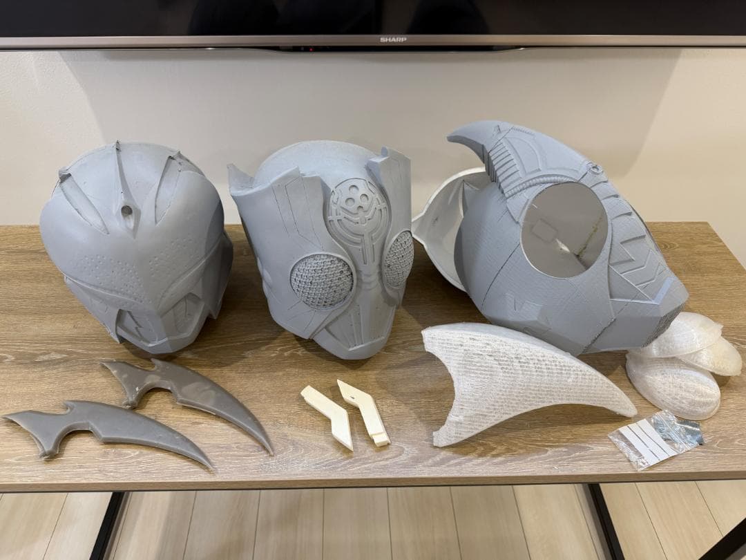 仮面ライダー 　カリス　レンゲル　FRP キット　 ブレイドおまけ　ジャンク